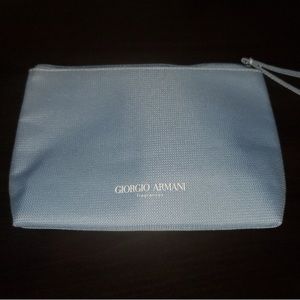 Giorgio Armani Blue Fragrance & Cosmetics Bag